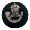Picture of The Rifles Side Hat Front Boss Badge - Tudor Crown