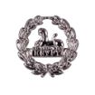 Picture of The Rifles Forage Cap Back Badge - Sil. Plate 2 Prongs