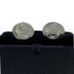 Picture of The Rifles Silver Plate Cufflinks - Tudor Crown