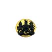 Picture of Warrant Officer Class 1 - Black Rank Badge - Back Plate & Shanks - Tudor Crown