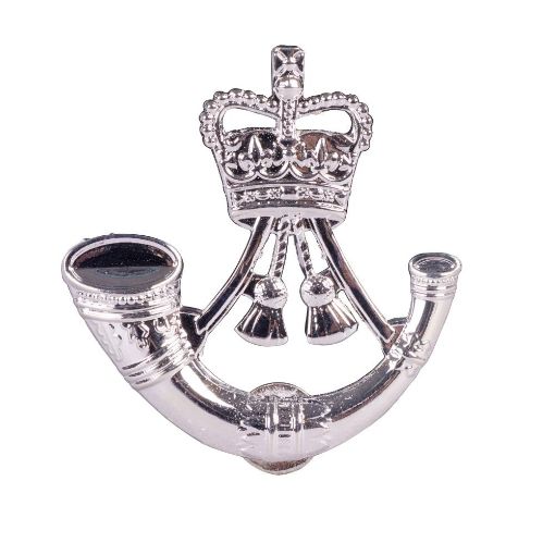 Picture of Cap Badge - The Rifles - Sterling Silver In Presentation Box