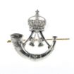 Picture of The Rifles Cap Badge - SP - Burnished - Shank & Pin - Tudor Crown