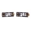 Picture of The Rifles Shoulder Titles - Black - Pairs