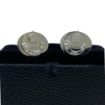 Picture of The Rifles Silver Plate Cufflinks - Tudor Crown
