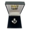 Picture of The Rifles Ladies Brooch - Silver Plated (Boxed) - Tudor Crown
