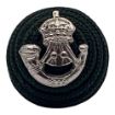 Picture of The Rifles Side Hat Front Boss Badge - Tudor Crown