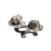 Picture of Letter R (Retired OFFICERS ) - Spike & Clutch Fitting - Black - Pair